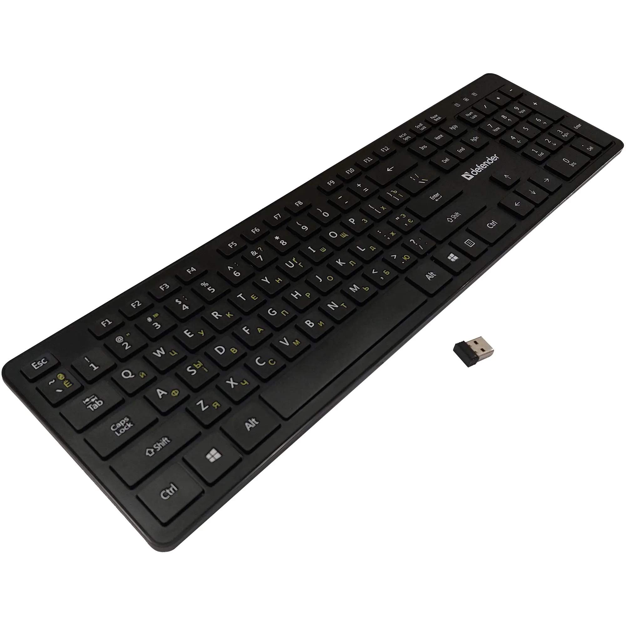 Купить Клавиатура Defender Comfort MT Wireless UA Black (450950) - фото 3