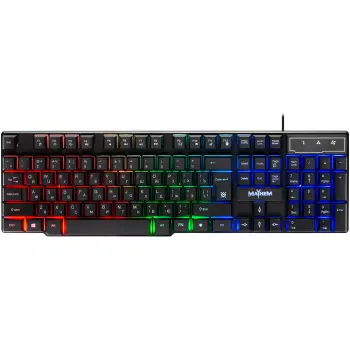 Купить Клавиатура Defender Mayhem GK-360DL USB UA Black (45362) - фото 1