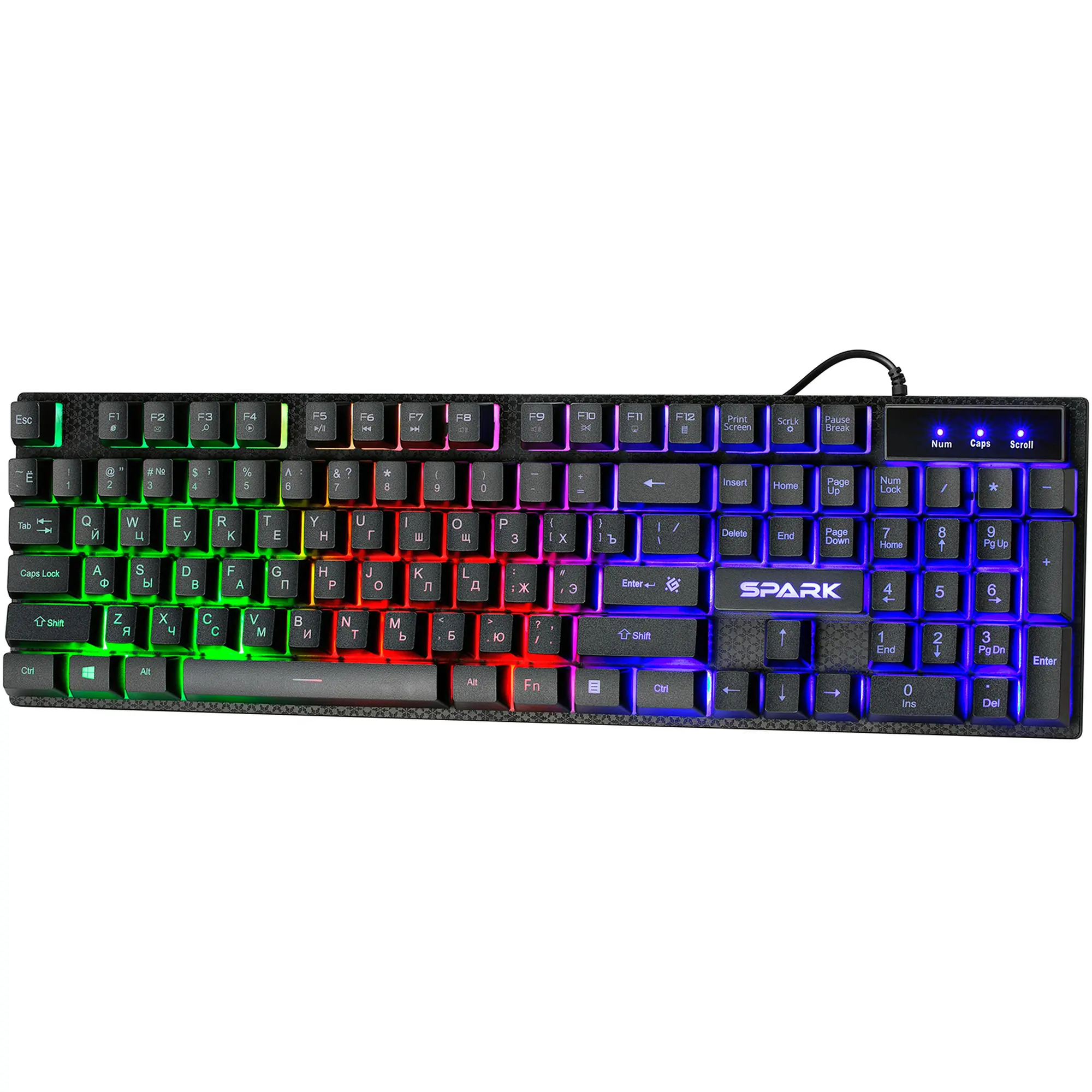 Купить Клавиатура Defender Spark GK-300L USB UA Black (45302) - фото 2