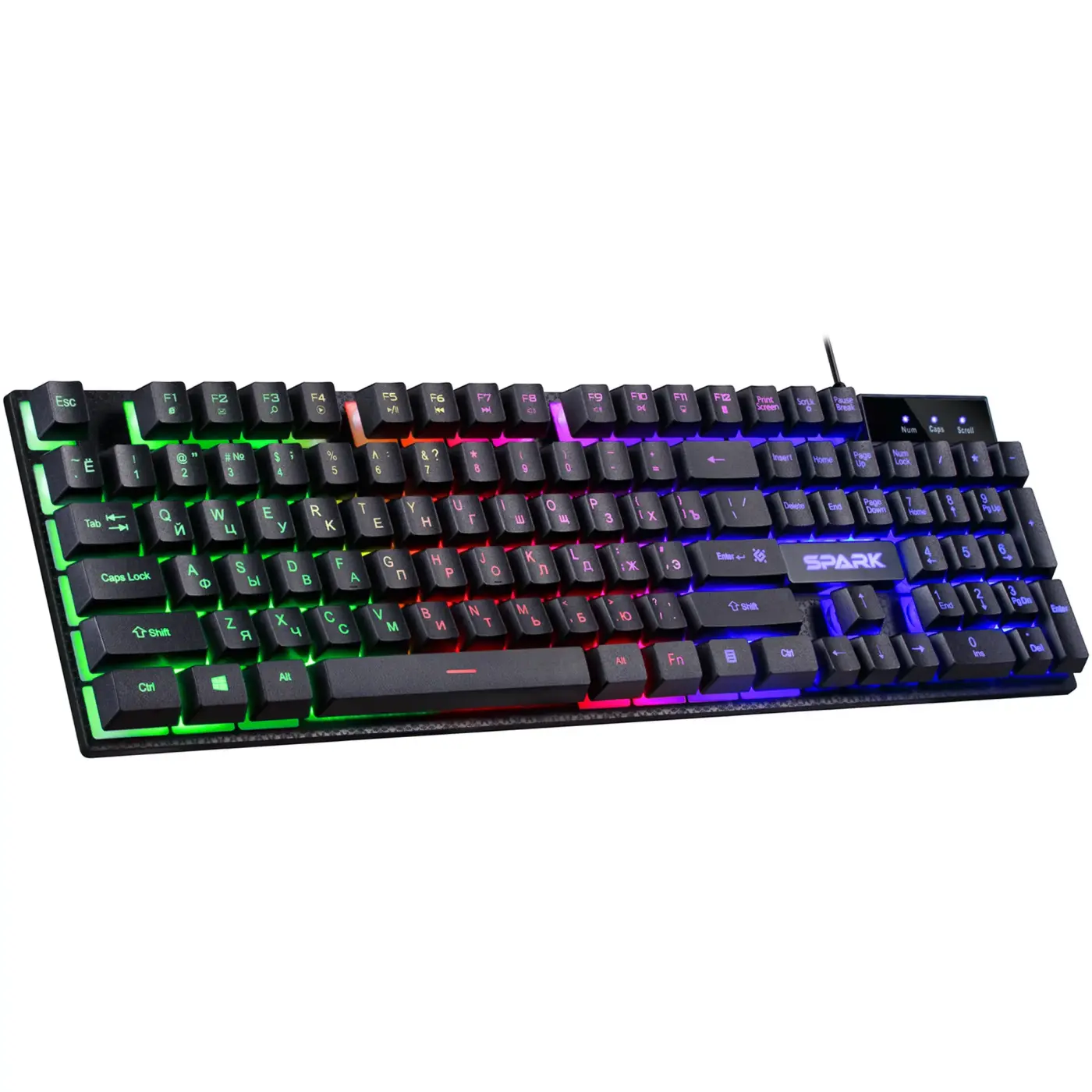 Купить Клавиатура Defender Spark GK-300L USB UA Black (45302) - фото 3