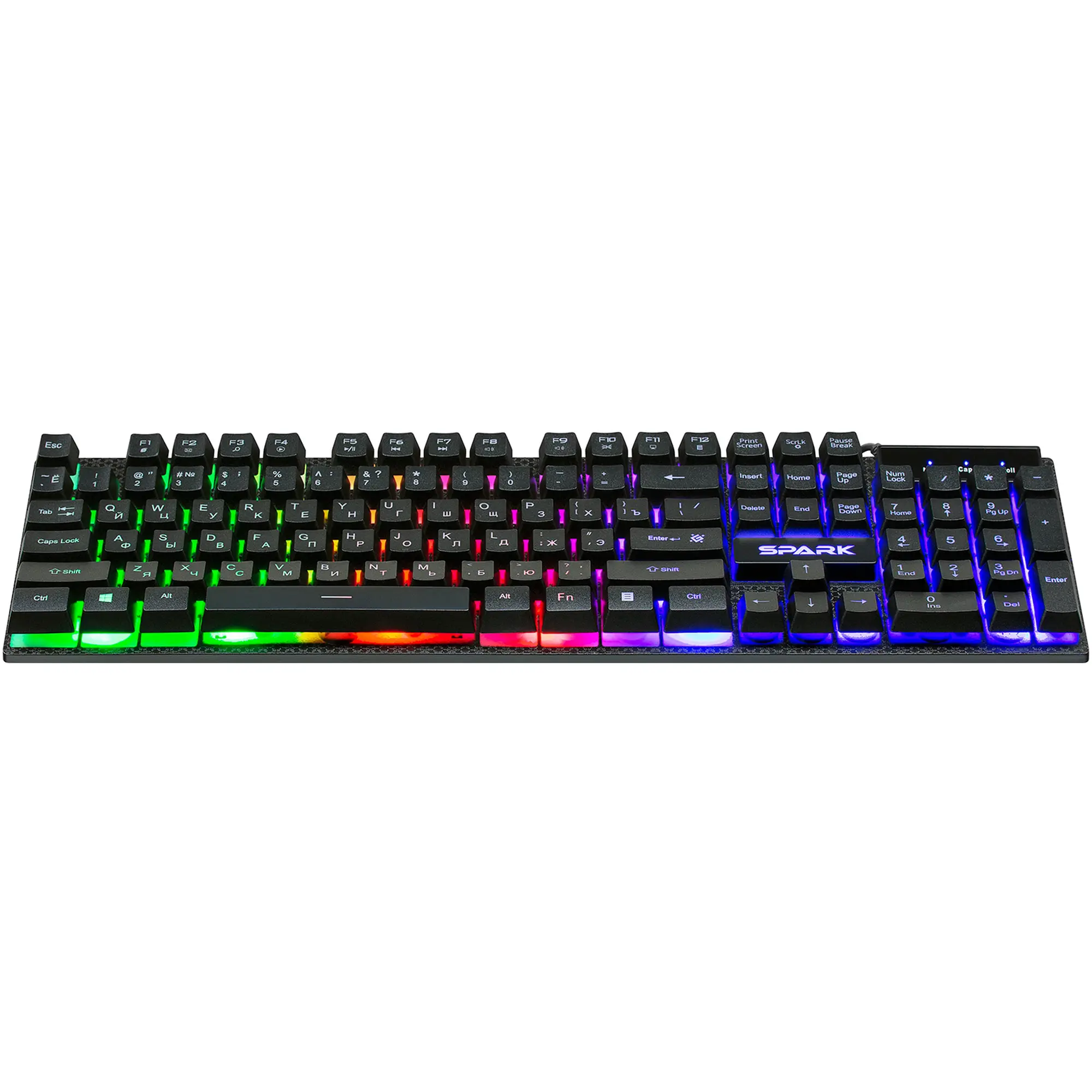 Купить Клавиатура Defender Spark GK-300L USB UA Black (45302) - фото 4