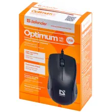 Купити Мишка Defender Optimum MB-160 USB Black (52160) - фото 4