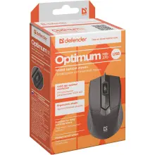 Купити Мишка Defender Optimum MB-270 Black (52270) - фото 5