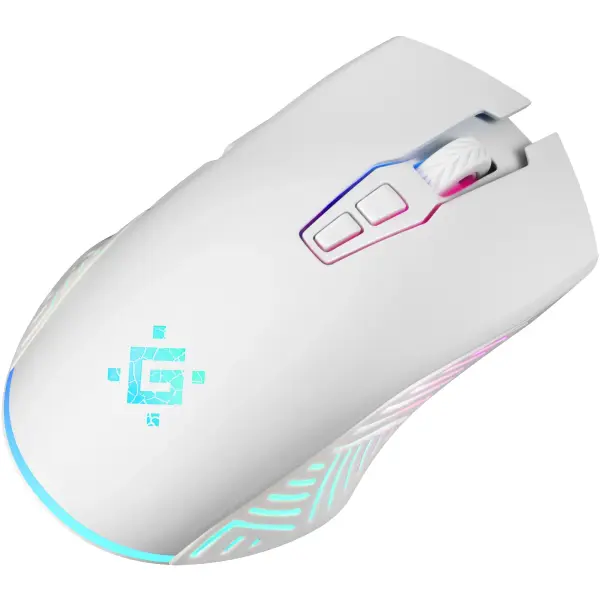 Купити Мишка Defender Pandora GM-502 LED Wireless White (52502) - фото 2
