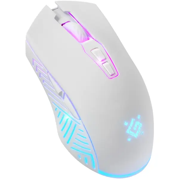 Купити Мишка Defender Pandora GM-502 LED Wireless White (52502) - фото 4