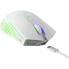 Купити Мишка Defender Pandora GM-502 LED Wireless White (52502) - фото 5