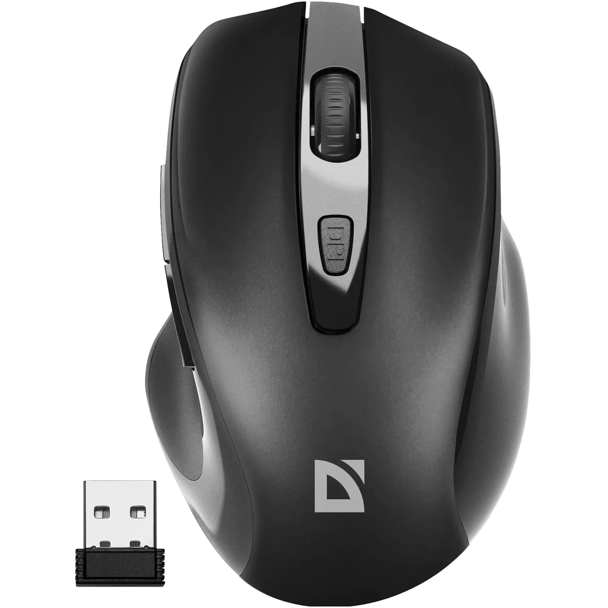 Купити Мишка Defender Prime MB-053 Silent Wireless Black (52053) - фото 1