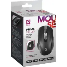 Купити Мишка Defender Prime MB-053 Silent Wireless Black (52053) - фото 6