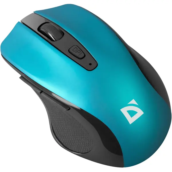 Купити Мишка Defender Prime MB-053 Silent Wireless Turquoise (52054) - фото 2