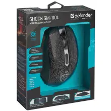 Купить Мышь Defender Shock GM-110L Black (52110) - фото 5