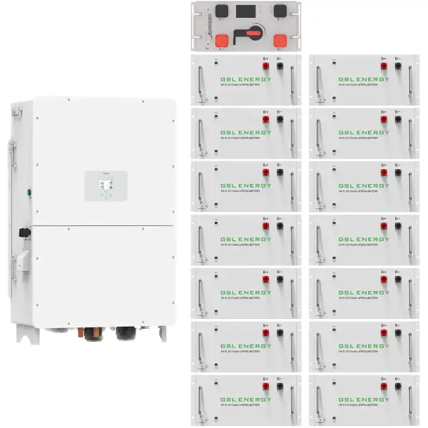Купить Система хранения энергии DEYE SV-3DE125K1-HGS240K1-1 125kW 241.2kWh 1BAT LiFePO4 ≥10000 циклов - фото 2