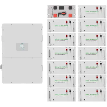 Купить Система хранения энергии DEYE SV-3DE100K1-HGS209K1-1 100kW 209kWh 1BAT LiFePO4 ≥10000 циклов - фото 1