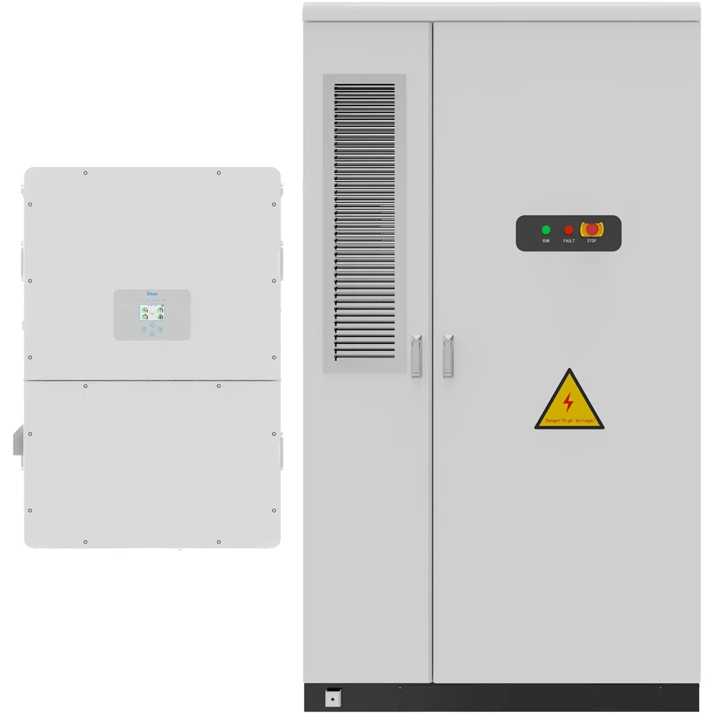 Купить Система хранения энергии DEYE SV-3DE125K1-HGS418K1-1 125kW 417.6kWh 1BAT LiFePO4 ≥ 8 000 циклов - фото 1