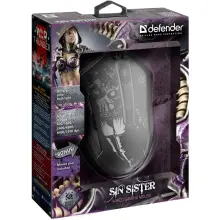 Купити Мишка Defender Sin'Sister GM-933 USB Black (52933) - фото 4