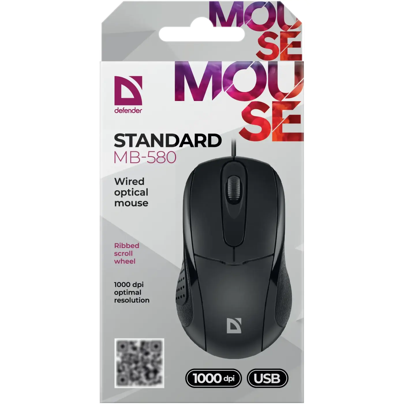 Купити Мишка Defender Standard MB-580 Black (52580) - фото 4