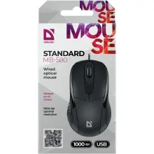 Купити Мишка Defender Standard MB-580 Black (52580) - фото 4
