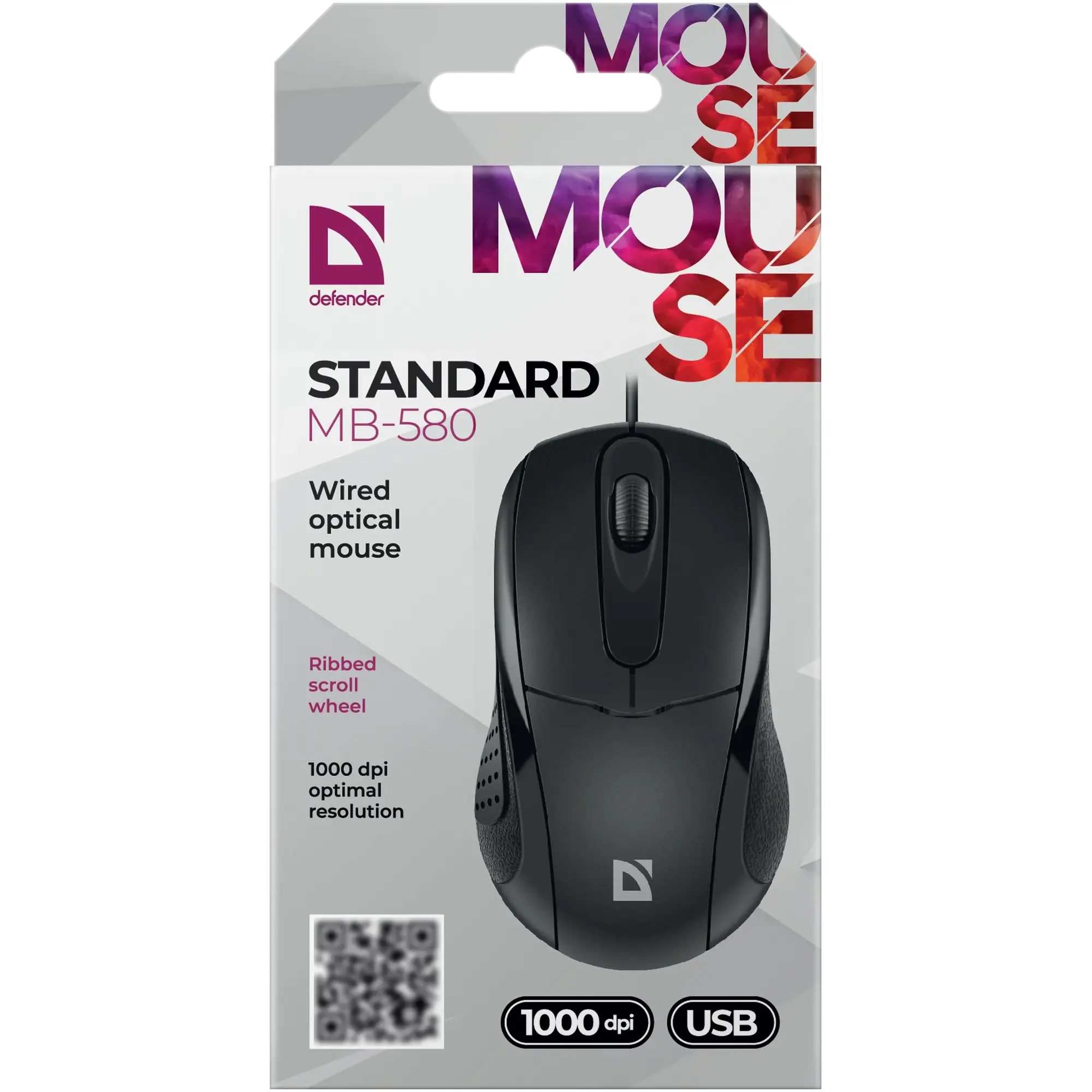 Купити Мишка Defender Standard MB-580 Black (52580) - фото 4