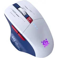 Купить Мышь Defender Tisa GM-126 LED Wireless/Bluetooth White/Blue (52126) - фото 4