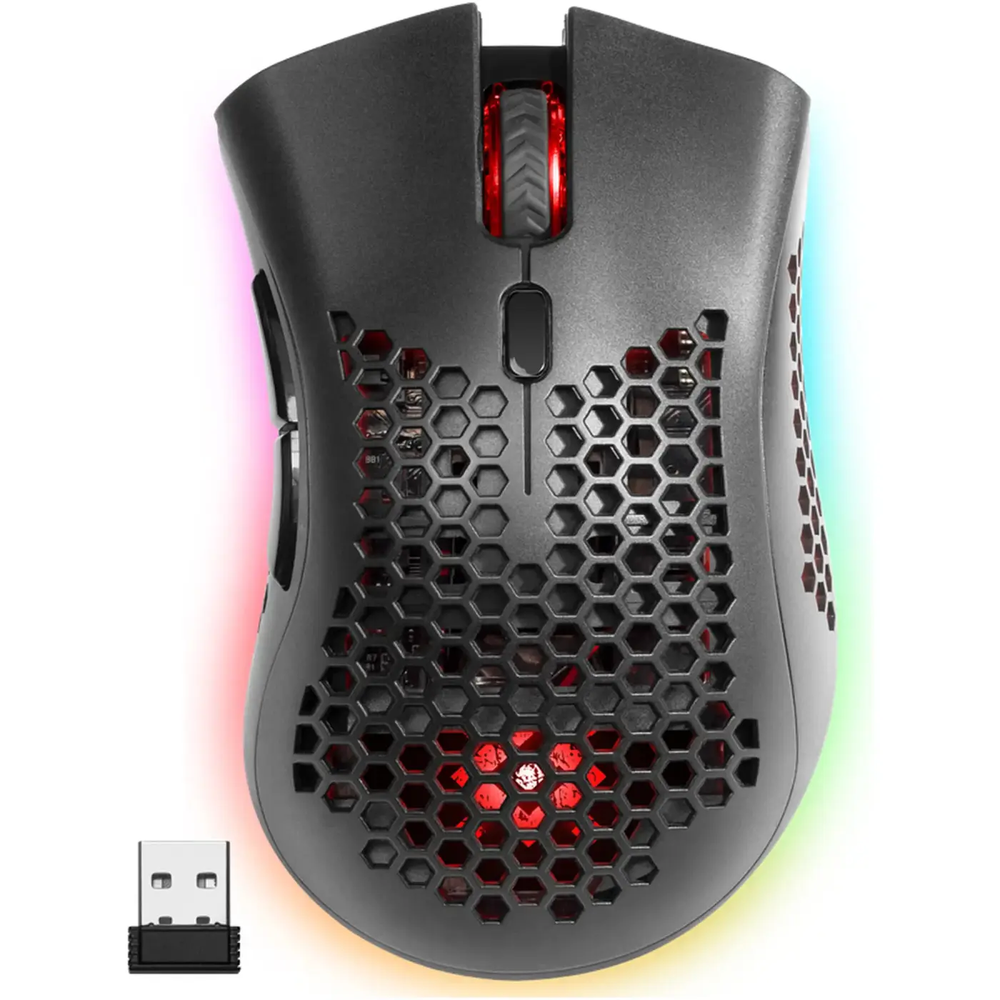 Купити Мишка Defender Warlock GM-709L RGB Wireless Black (52709) - фото 1