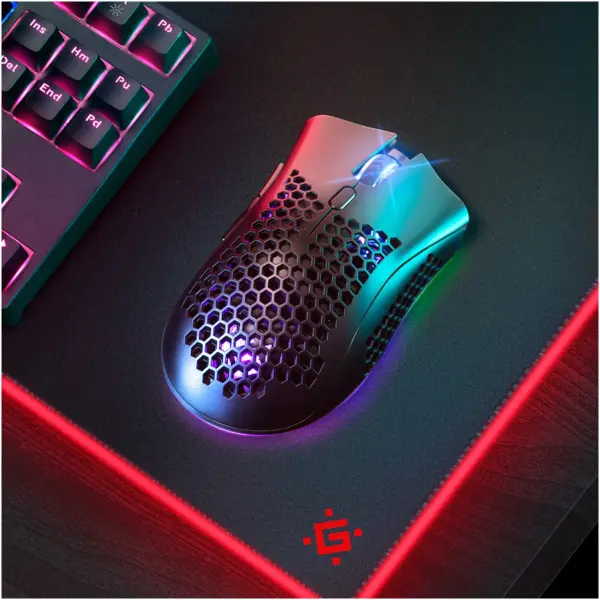 Купити Мишка Defender Warlock GM-709L RGB Wireless Black (52709) - фото 7