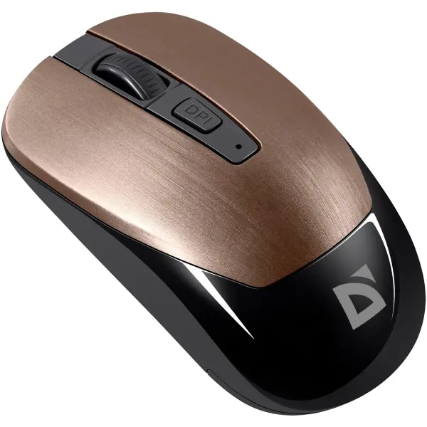 Купити Мишка Defender Wave MM-995 Silent Wireless Bronze (52992) - фото 4