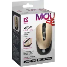 Купити Мишка Defender Wave MM-995 Silent Wireless Bronze (52992) - фото 6