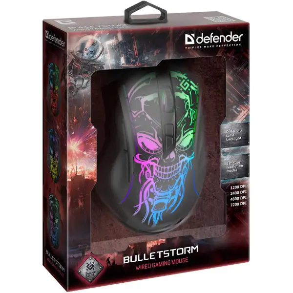 Купити Мишка Defender Bulletstorm GM-928 USB Black (52928) - фото 5
