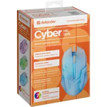 Купить Мышь Defender Cyber MB-560L White (52561) - фото 3