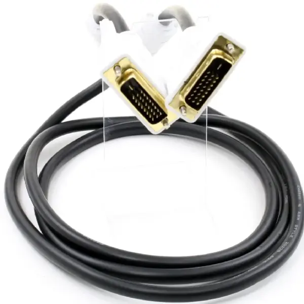 Купити Кабель ATcom Dvi-Dvi (2 ferite, DVI-D) 1.8m (8057) - фото 2