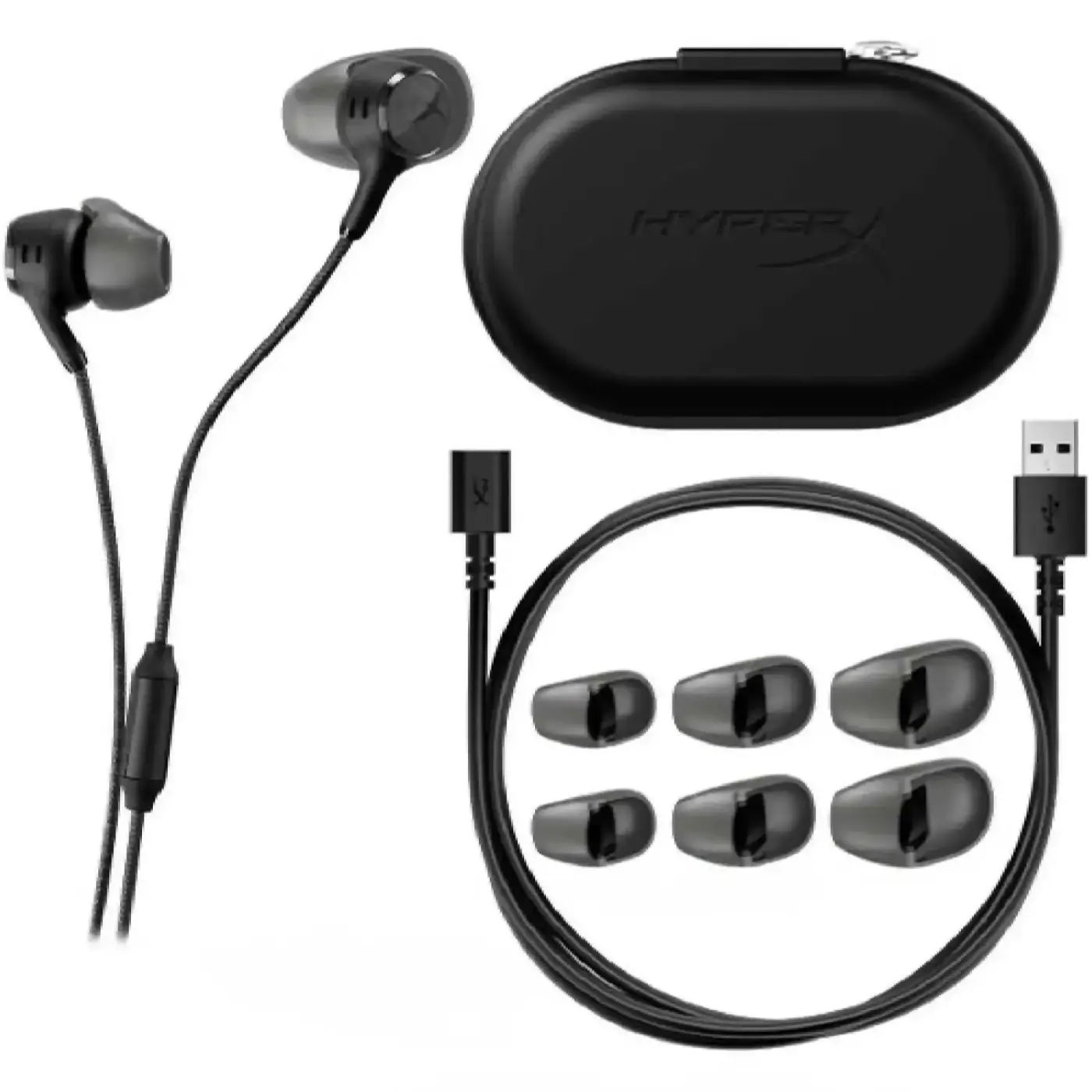 Купити Навушники HyperX Cloud Earbuds III S Wired Black (BN7S1AA) - фото 4