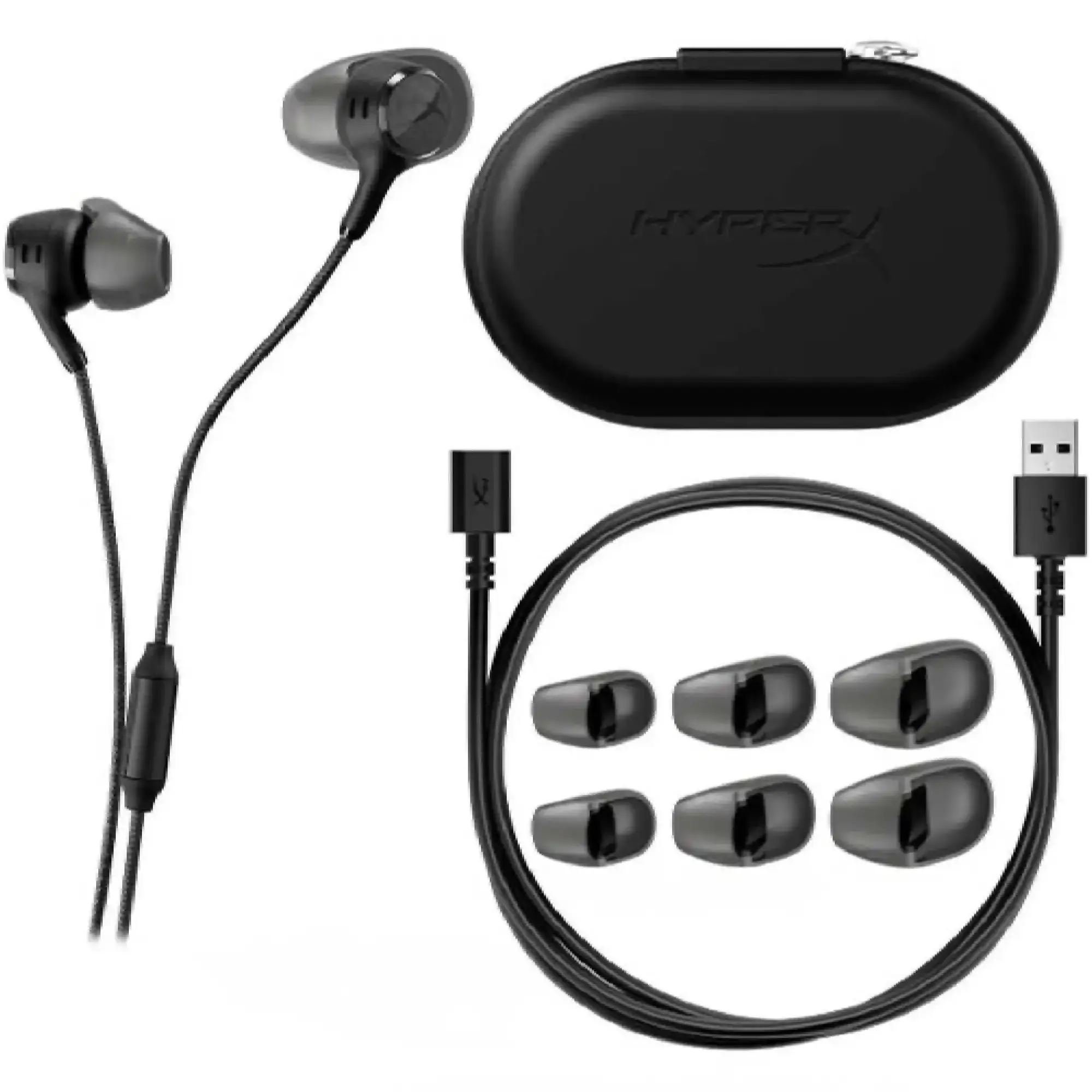 Купити Навушники HyperX Cloud Earbuds III S Wired Black (BN7S1AA) - фото 4