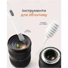 Купити Набір для очищення оргтехники 2E 20 в 1 White-orange (2E-SK20IN1) - фото 7