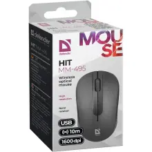 Купити Мишка Defender Hit MM-495 Wireless Black (52495) - фото 4