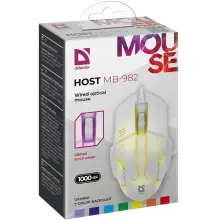 Купити Мишка Defender Host MB-982 USB White (52983) - фото 3
