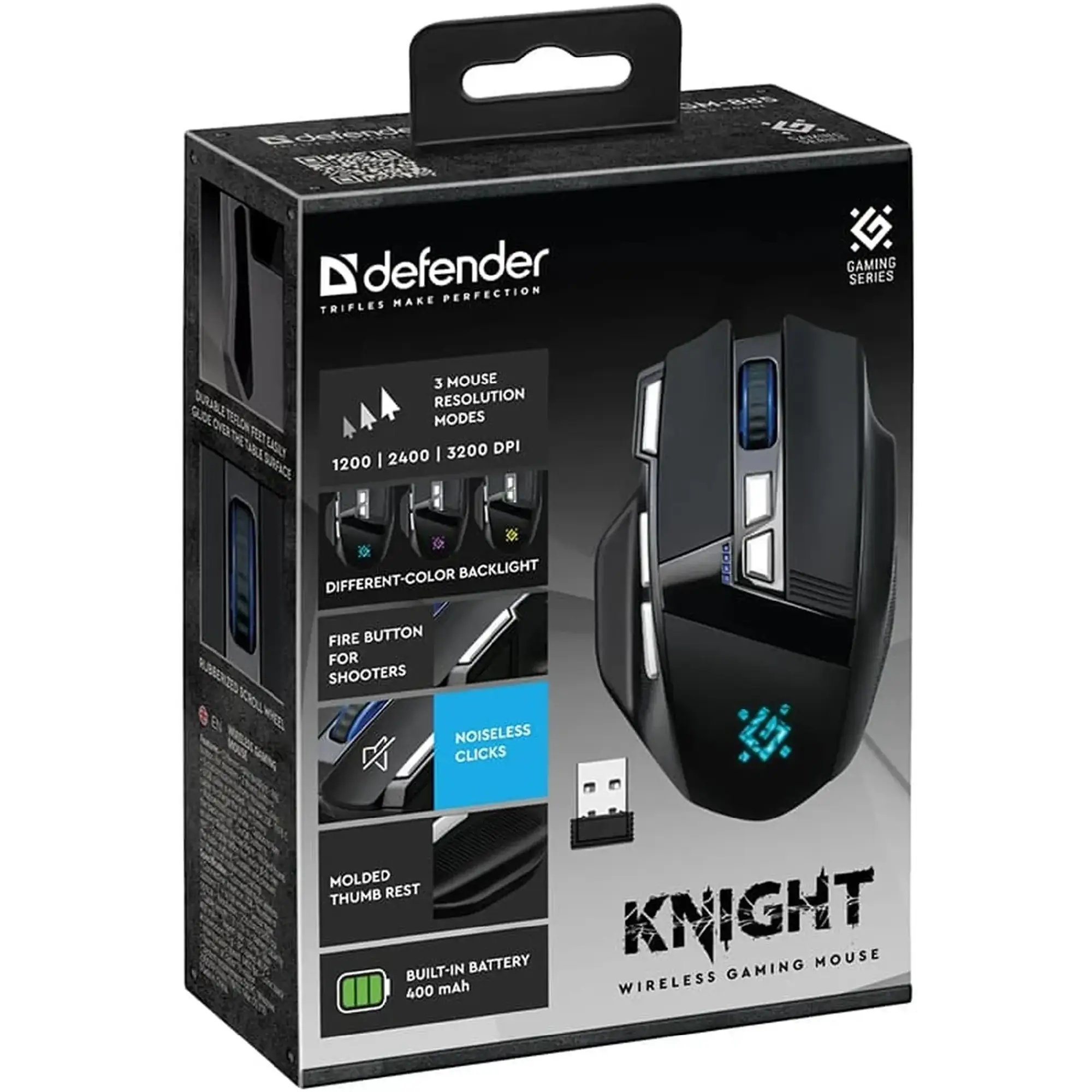Купити Мишка Defender Knight GM-885 Wireless Black (52885) - фото 11