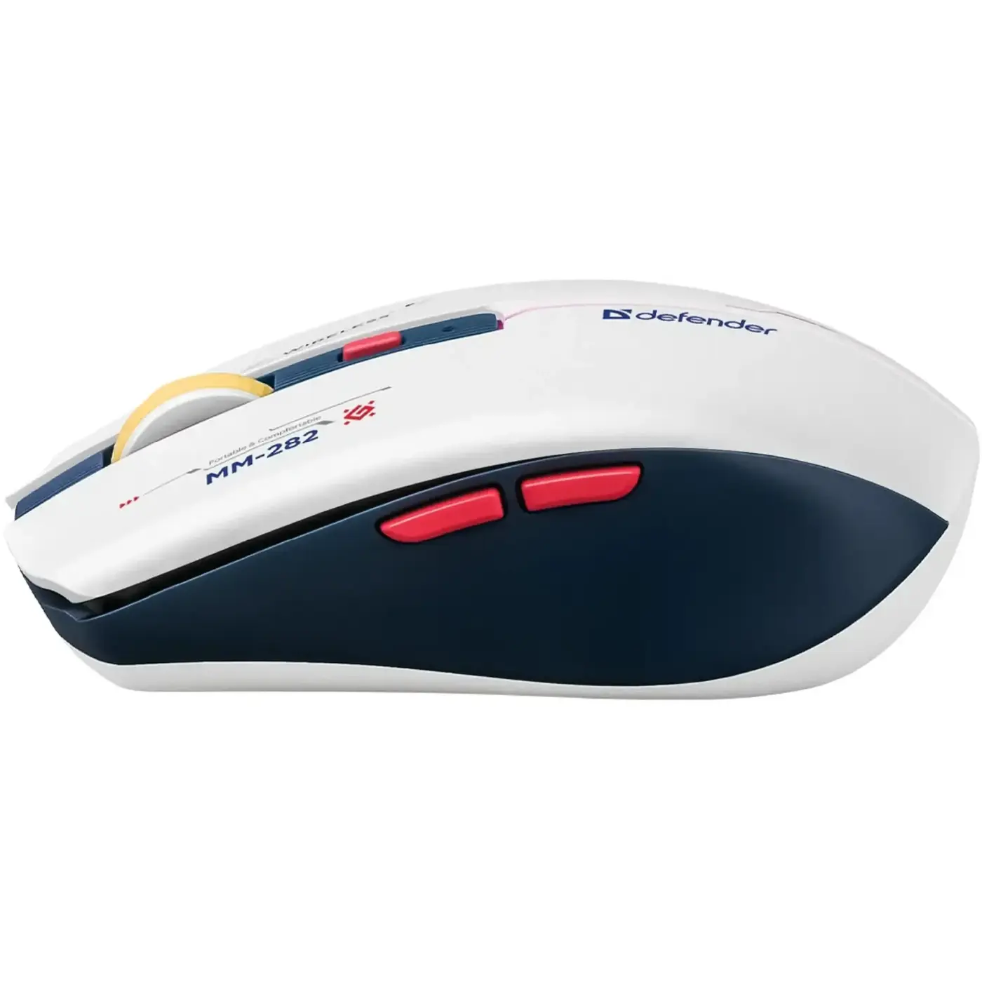 Купить Мышь Defender Dila MM-282 Wireless White/Blue (52282) - фото 3