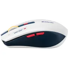 Купить Мышь Defender Dila MM-282 Wireless White/Blue (52282) - фото 3