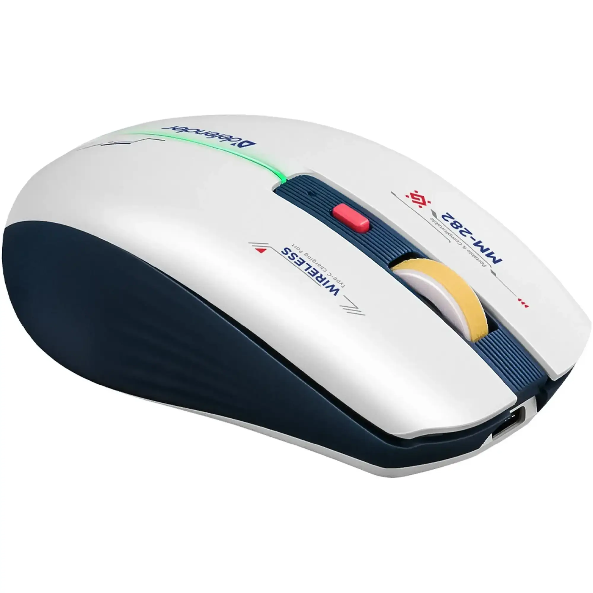 Купить Мышь Defender Dila MM-282 Wireless White/Blue (52282) - фото 5