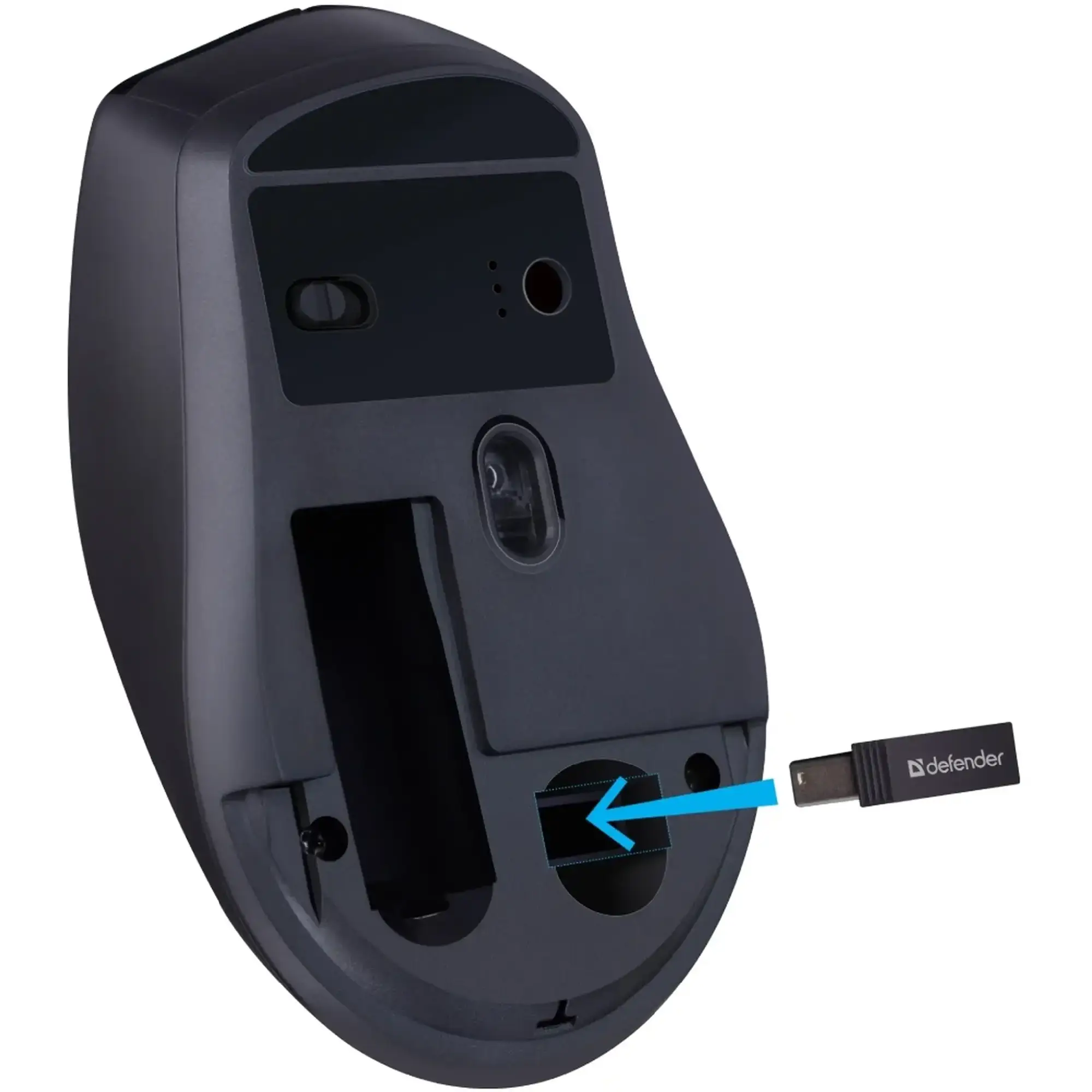 Купить Мышь Defender Effect X MS-095 Wireless Black (52095) - фото 5