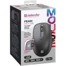 Купити Мишка Defender Feam MM-296 Wireless Black (52296) - фото 5