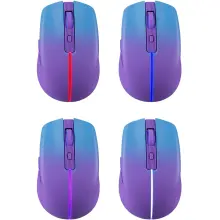 Купити Мишка Defender Mystery MM301 LED Wireless/Bluetooth Violet (52301) - фото 4