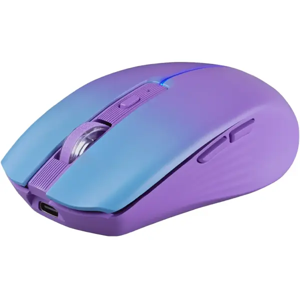Купити Мишка Defender Mystery MM301 LED Wireless/Bluetooth Violet (52301) - фото 6