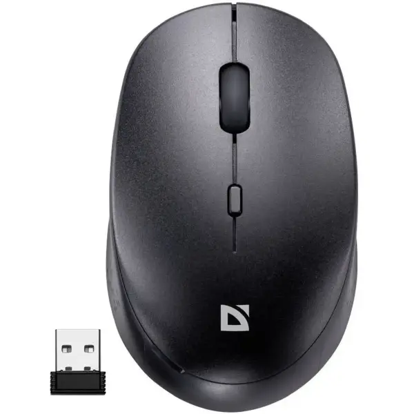 Купити Мишка Defender Auris MB-027 Silent Wireless Black (52027) - фото 3