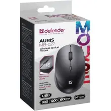 Купити Мишка Defender Auris MB-027 Silent Wireless Black (52027) - фото 6