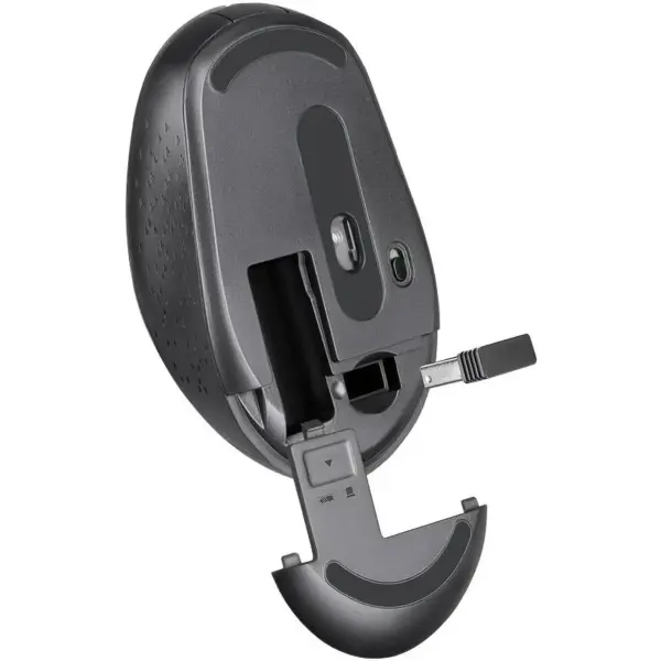 Купити Мишка Defender Auris MB-027 Silent Wireless Grey (52029) - фото 4