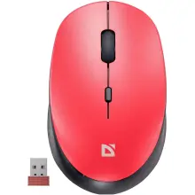 Купити Мишка Defender Auris MB-027 Silent Wireless Red (52026) - фото 3