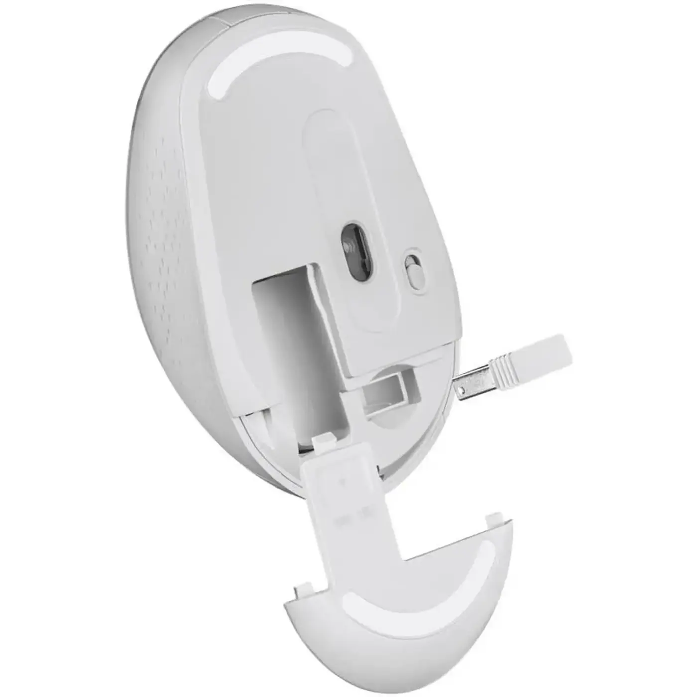 Купити Мишка Defender Auris MB-027 Silent Wireless White (52028) - фото 4