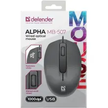 Купити Мишка Defender Alpha MB-507 USB Black (52507) - фото 4