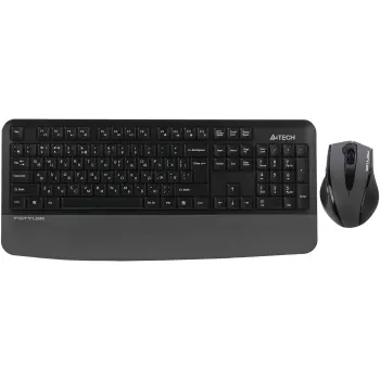 Купить Комплект клавиатура и мышь A4Tech Fstyler FG2500S Plus Grey - фото 1