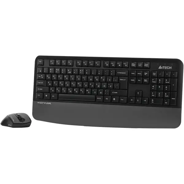 Купить Комплект клавиатура и мышь A4Tech Fstyler FG2500S Plus Grey - фото 2